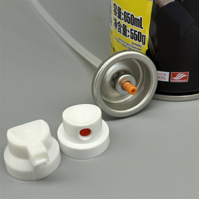 Aerosol Spray Valve with Brush for Car Foam Cleaning Products