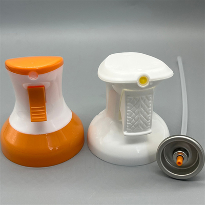 Universal Air Freshener Spray Valve for Multi-Surface Applications with Adjustable Nozzle and Eco-Friendly Design