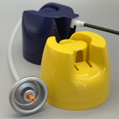 Safe water based insecticide valve actuator for families with child - proof design