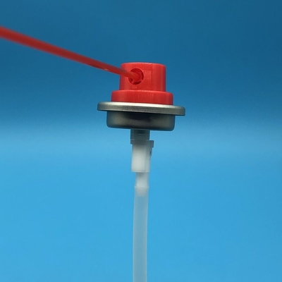 360 Degree Aerosol Valve With Actuator for Automotive Cleaning Multi Directional Spray Valve for Precision Detailing Applications