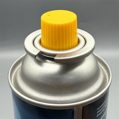 Premium brass gas canister valve for camping chefs with leak-proof seal