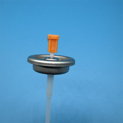 Food-safe metered valve with plastic stem for condiments with FDA-approved materials​