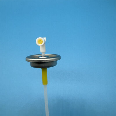 1-Inch Plastic Stem Metered Aerosol Valve for Precise, Repeatable Dispensing