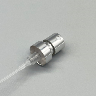 Compact Fragrance pump valve for travel-sized fragrance containers with lightweight and durable features