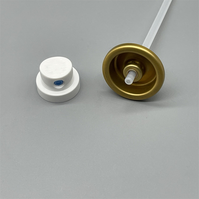 Air Freshener Spray Valve with Actuator Home & Commercial Air Freshening Solution with Leak-Proof Precision Design for Easy Spray Can Installation