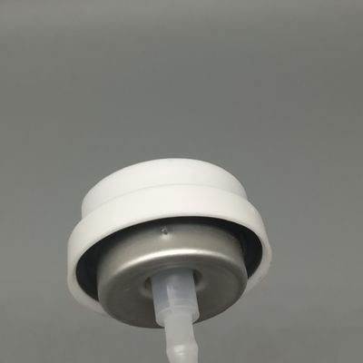 Full-Release Aerosol Valve for Antibacterial and Deodorant Formulations