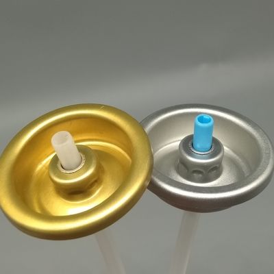 High-Flow Powder Spray Valve for Aerosol Deodorant and Dry Shampoo Applications