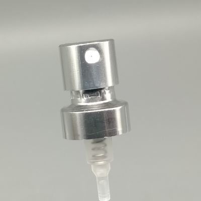 Silver Fine Mist Perfume Pump Dispenser with Leak-Proof Seal for Luxury Fragrances