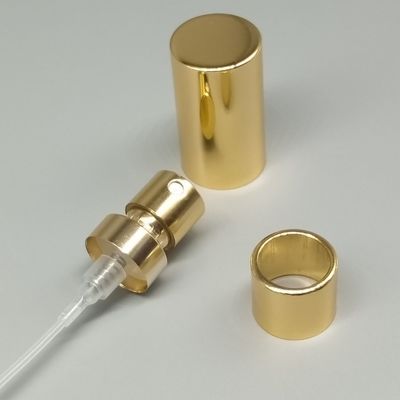 Golden Fine Mist Perfume Pump Dispenser with Leak-Proof Seal for Luxury Fragrances