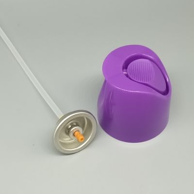 Insecticide Spray Actuator for Water Based Aerosol Can Systems