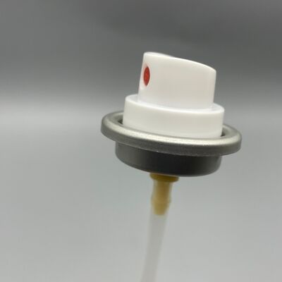 All-Weather Reliable Shaving Foam Valve for Outdoor and Travel Personal Care with Temperature Stable Gaskets and Anti-Clog Port