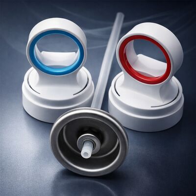 Fine Dispensing Sunscreen Spray Aerosol Valve for Outdoor Protection and Portable Use