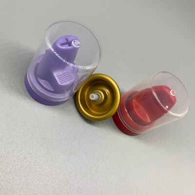 Inverted Aluminum Valve for Hair Mousse with 360-Degree Dispensing and Bag-on-Valve Compatibility