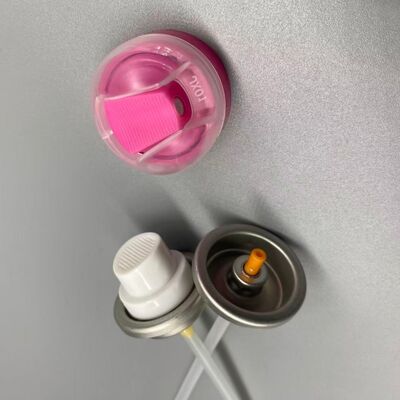 Air Freshener Aerosol Valve with Consistent Spray Distribution for Odor Elimination