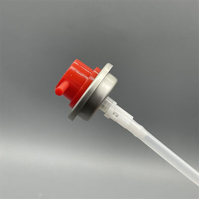 1-Inch 360-Degree Aerosol Valve with Continuous Spray System for All-Position Dispensing and Leak-Proof Seal