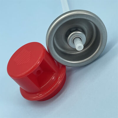 Aerosol Shoe Cleaning Valve with Wide Spray Pattern for Linings & Odor Control