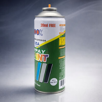 Premium Color-Coated Male Aerosol Paint Valve with Actuator