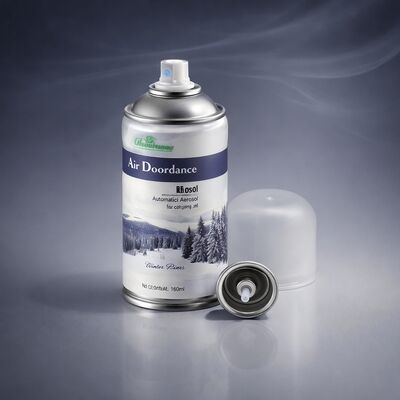 Antibacterial Aerosol Spray Valve with High-Volume Dispensing and Wide-Mist Nozzle for Car Care