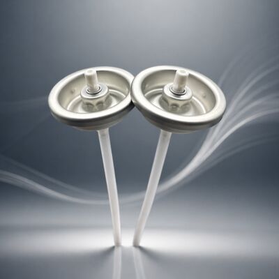 One-inch Powder Spray Valve with Clog-Resistant Design and Tinplate Material for Dry Shampoo and Root Touch-Up