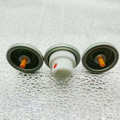 Chemical-Resistant Aerosol Air Freshener Valve with High-Capacity Flow Rate and Robust Mechanism for Automatic Dispensers