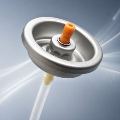 1 Inch Corrosion-Resistant Aerosol Valve for Stable Deodorant Spray Output