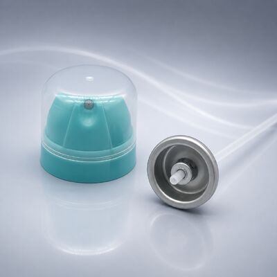1 Inch Corrosion-Resistant Aerosol Valve for Uniform Deodorant Spray Control in Personal Care