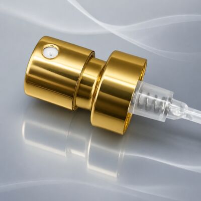 21mm Aluminum Gold Perfume Pump for Luxury Fragrance Dispenser and Perfume Spray Pump