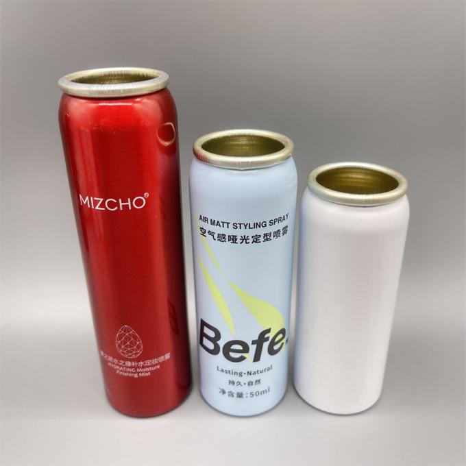 Lightweight Recyclable Aluminum Cans for Aerosol Packaging